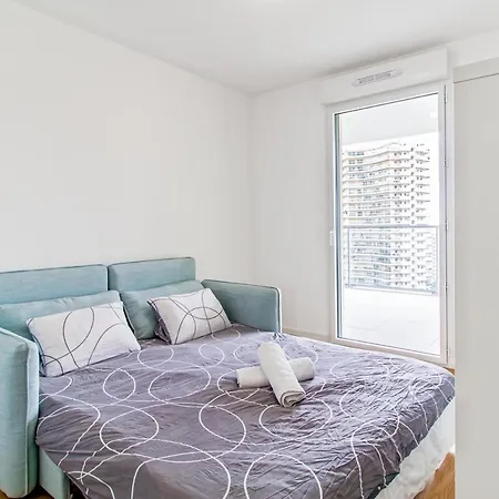 Sun Paradise -stylish Flat-rooftop Pool Access-monaco View 아파트 보솔레이