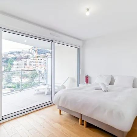 Sun Paradise -stylish Flat-rooftop Pool Access-monaco View 아파트 *