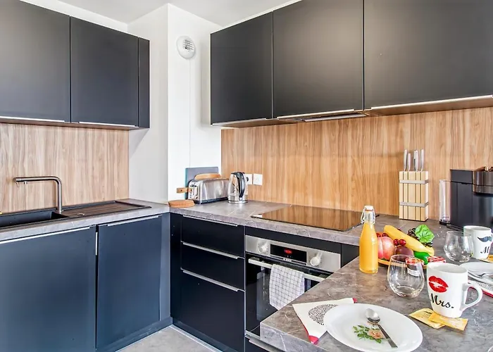 Sun Paradise -stylish Flat-rooftop Pool Access-monaco View شقة *