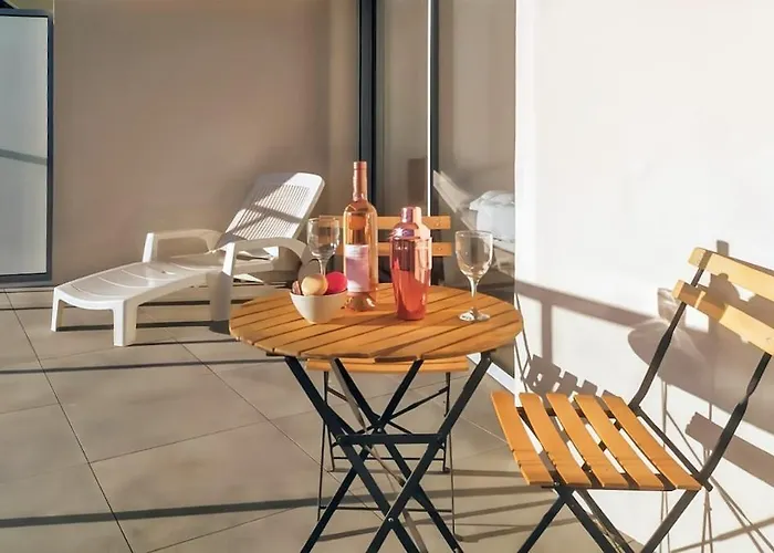 شقة Sun Paradise -stylish Flat-rooftop Pool Access-monaco View