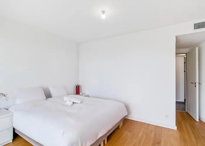 شقة Sun Paradise -stylish Flat-rooftop Pool Access-monaco View *