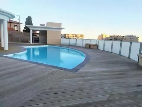 Sun Paradise -stylish Flat-rooftop Pool Access-monaco View شقة *